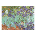 Birthday Party Invitation, Irises Vincent van Gogh