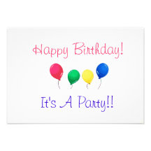 Birthday Party Invitations