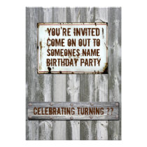 Birthday Party Invitations invitations
