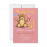 Birthday Party Invite | Bearry 1st