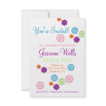 Birthday Party Invite | Colours of Fun