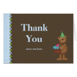 Birthday Party Thank You Card