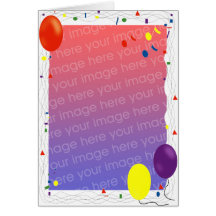 birthday photo card