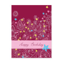 Birthday Postcard