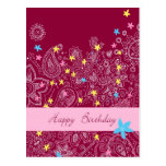 Birthday Postcard postcards
