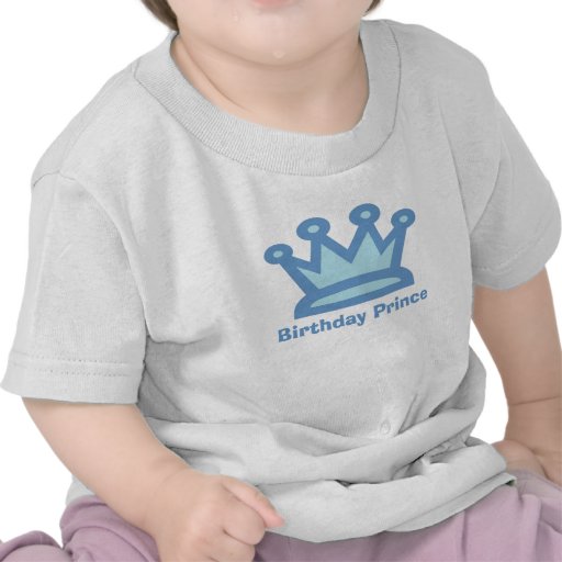 Birthday Prince Baby Boy Birthday TShirt