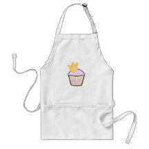 Birthday Princess Cupcake Aprons