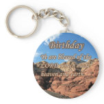 Birthday Psalm 115-15 Keychain