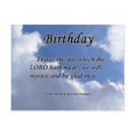 Birthday Psalm 118-24  Postcards