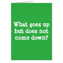 Birthday Riddle Greeting Card