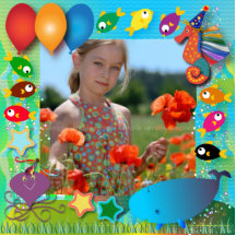 Birthday Sculptures: In the sea Cut Out