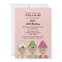 Birthday Spa Invitation