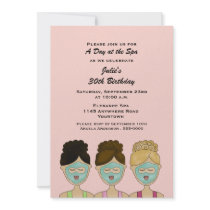 Birthday Spa Invitation