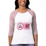 Birthday Stamp 40 T-shirt