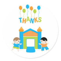 Birthday Thank You Stickers