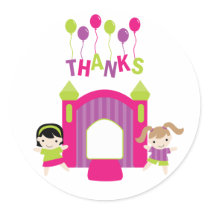 Birthday Thank You Stickers