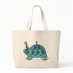 Birthday Turtle Tote Bag