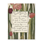 Birthday Wish, 1913 Vintage Post Card