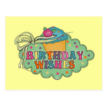 Birthday Wishes Postcard