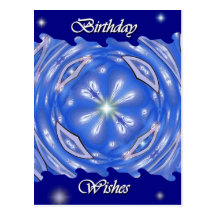 Birthday Wishes Postcard