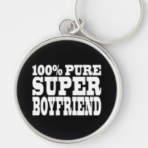 Birthdays Christmas : 100% Pure Super Boyfriend Key Chains