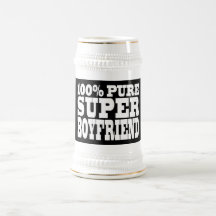 Birthdays Christmas : 100% Pure Super Boyfriend Mugs