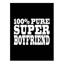 Birthdays Christmas : 100% Pure Super Boyfriend Postcards