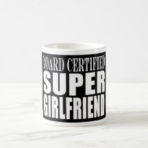 Birthdays Christmas Parties : Super Girlfriend Mugs
