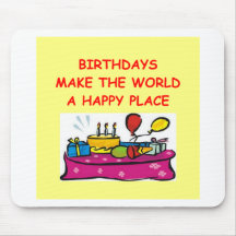 birthdays mousepads