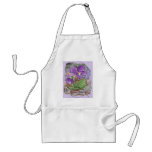 Birthmonth Apron- February, Violet