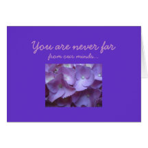 Birthmother in purple card