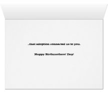 Birthmothers' Day card