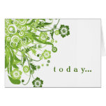 Birthmothers' Day card in green