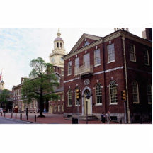 Birthplace of America, Independence Square, Philad Acrylic Cut Outs