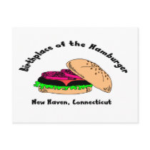 Birthplace of the Hamburger Post Card