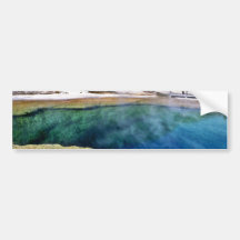 Biscuit Basin Hot Springs - Yellowstone National P Bumper Sticker