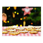 Biscuits de Noël sur le Tableau avec Noël T Cartes Postales