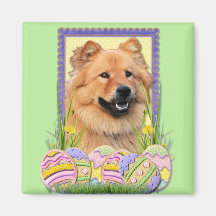 Biscuits d'oeuf de pâques - bouffe de bouffe magnets pour réfrigérateur