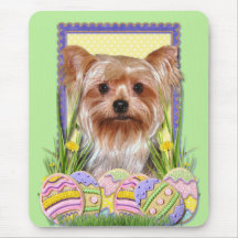 Biscuits d'oeuf de pâques - Yorkshire Terrier Tapis De Souris