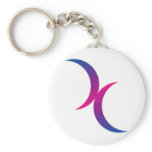 bisexual keychain