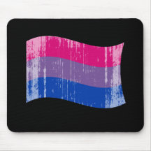 Bisexual Pride Banner distressed.png Mouse Pads