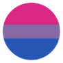 Bisexual Pride Flag Sticker