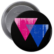 Bisexuality Symbol distressed.png Pinback Buttons