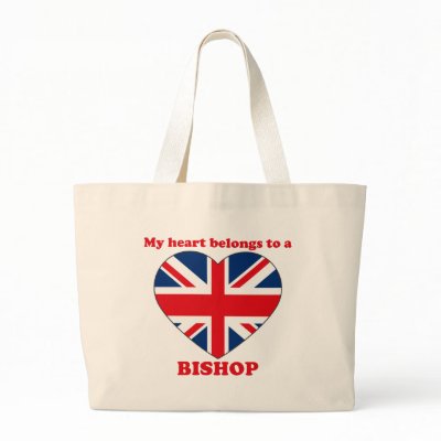 Bishop Tote Bag by ValentinesDayTshirts