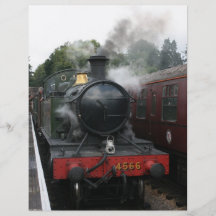 Bishops Lydeard station, West Somerset Railway, UK Full Color Flyer