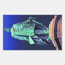 Bismarck Memorial, Berlin, Blue Back Sticker