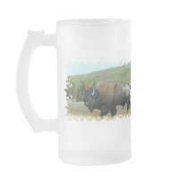 Bison  Frosted Mug