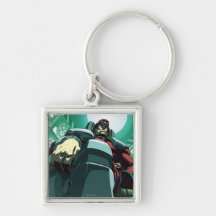 Bison Low-Angle Keychains
