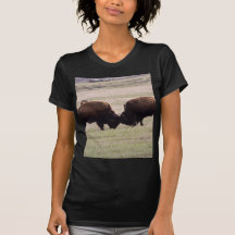 Bisons Play Fighting T-shirt