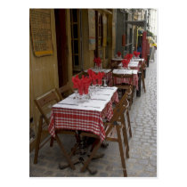 Bistro in Paris postcards